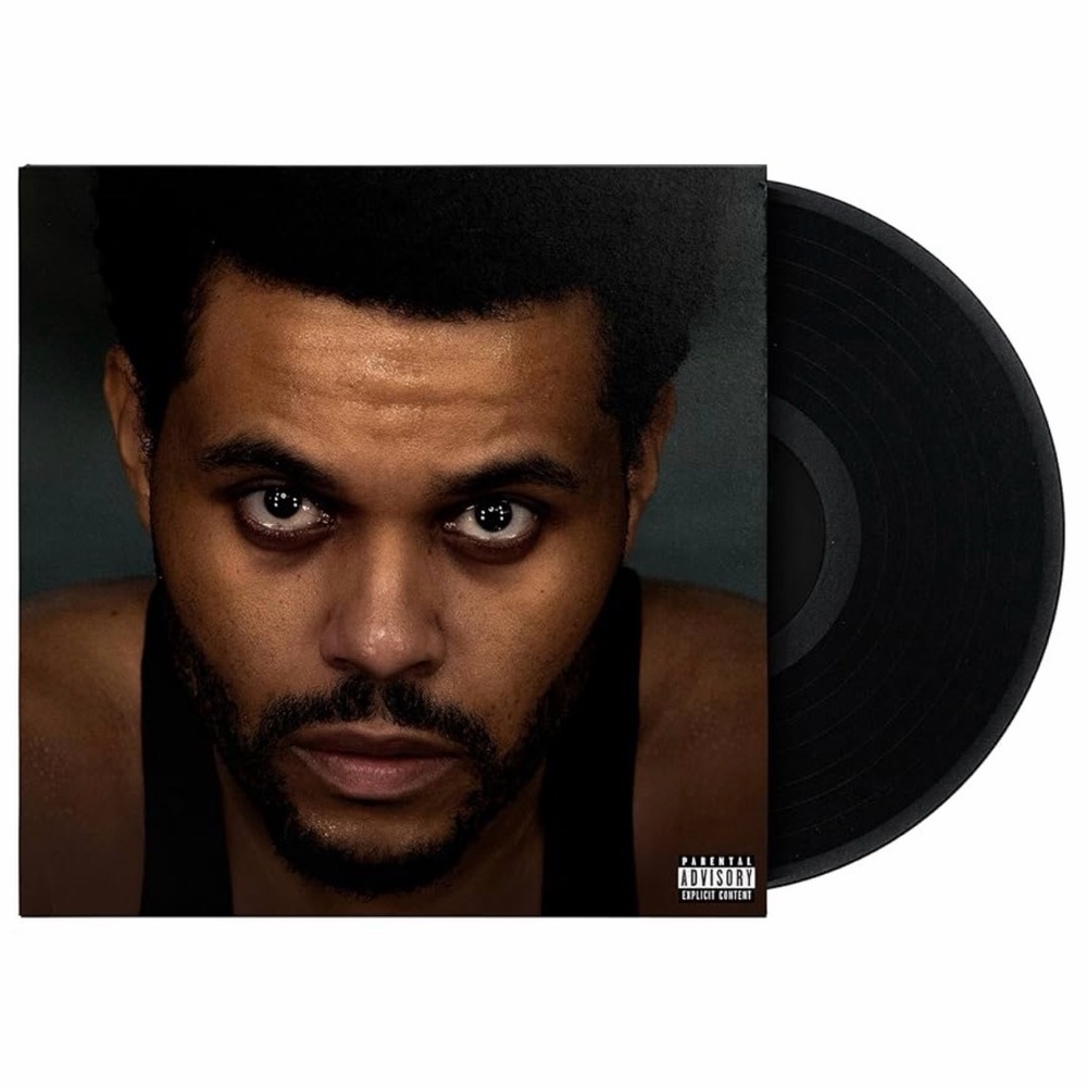Vinyl Record with Album Cover